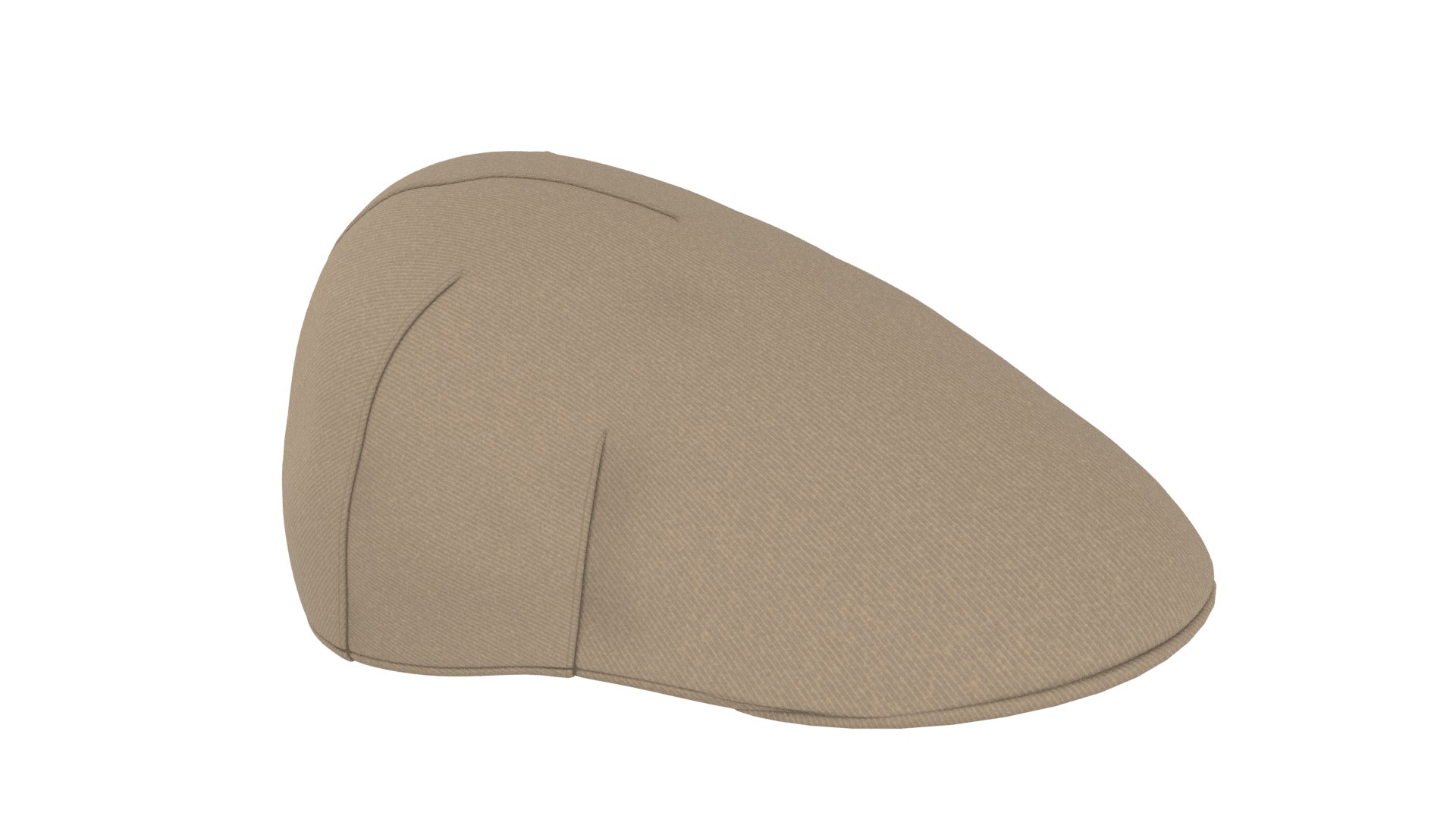 3D Flat Cap Sand https://p.turbosquid.com/ts-thumb/gH/uOZQmI/ZK/borsalino_parisflatcap_sand_09/png/1777238997/1920x1080/fit_q87/27ac7fab2058bf436d2efd8ff4cc990967c055f2/borsalino_parisflatcap_sand_09.jpg