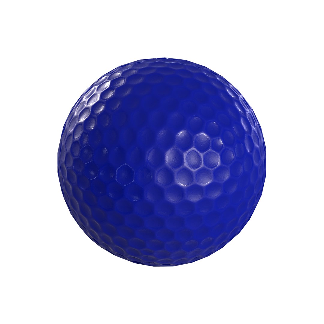 3D Golf Ball Low Poly - TurboSquid 2167441