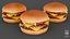 Hamburguesa doble con queso cinematográfica