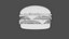 Hamburguesa doble con queso cinematográfica