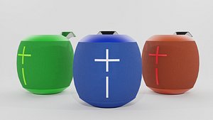 Speaker Logitech Colors - Blender 3d