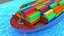 3D Container Ship 3d Model