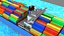 3D Container Ship 3d Model