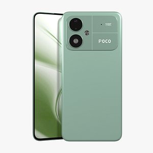Xiaomi Poco M8 Power Green 3D