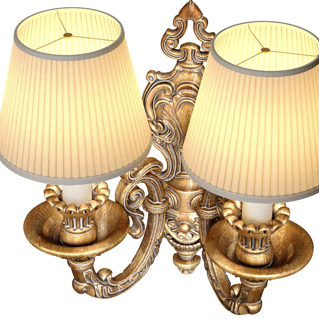 3D model Bronze antique Sconce classic French style Wall lamp lampshade 3D model https://p.turbosquid.com/ts-thumb/gI/9HrPhd/WR/df4/jpg/1762614039/1920x1080/fit_q87/38d691bde31772c62e37c349ced16d22ff121146/df4.jpg
