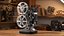 Vintage Film Projector with Reels