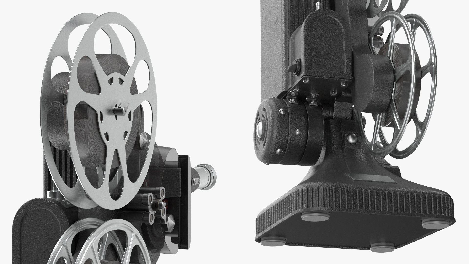Vintage Film Projector with Reels 3D model https://p.turbosquid.com/ts-thumb/gI/BtxkJE/Z5/vintage_film_projector_with_reels_005/jpg/1787522395/1920x1080/fit_q87/591a4f2bbee8fa20104d2804af9856524997871a/vintage_film_projector_with_reels_005.jpg