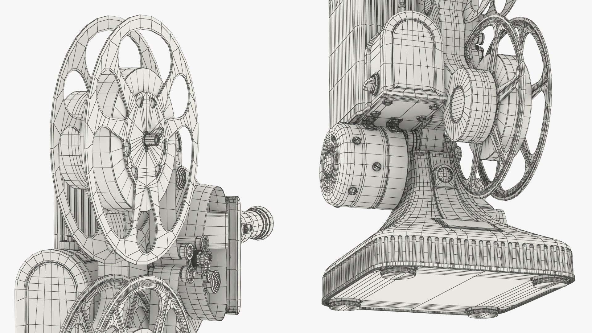 Vintage Film Projector with Reels 3D model https://p.turbosquid.com/ts-thumb/gI/BtxkJE/av/vintage_film_projector_with_reels_011/jpg/1787522412/1920x1080/fit_q87/ef7dbccf481f8d9acb4f858a916f6579a3744555/vintage_film_projector_with_reels_011.jpg