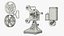 Vintage Film Projector with Reels