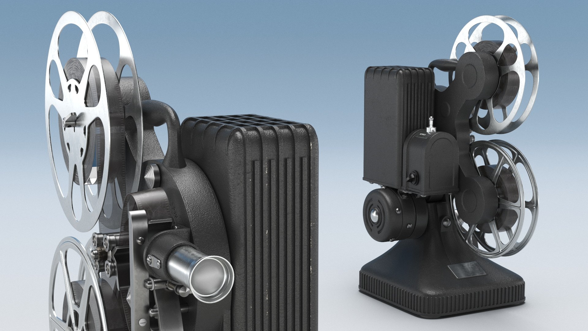 Vintage Film Projector with Reels 3D model https://p.turbosquid.com/ts-thumb/gI/BtxkJE/zp/vintage_film_projector_with_reels_003/jpg/1787522390/1920x1080/fit_q87/9f725a81772885a8469c216e4ba94f0b4fd71c9c/vintage_film_projector_with_reels_003.jpg