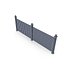Metal Fencing Barrier Models for Gardens and Sidewalk 3D model