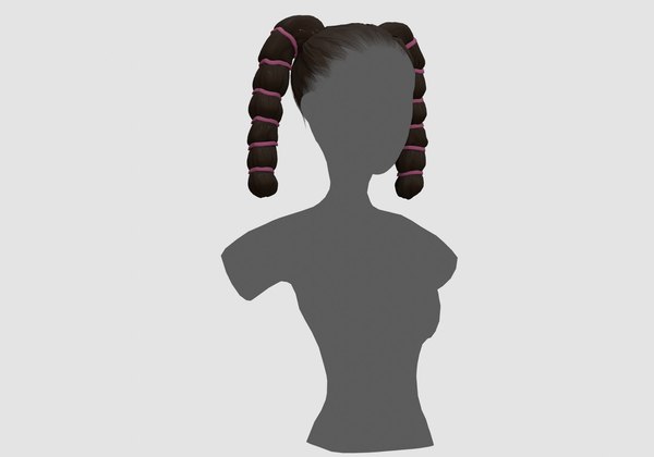 Penteado 3D para menina V83 Modelo 3D - TurboSquid 1489884