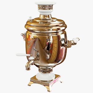 russian samovar 3D