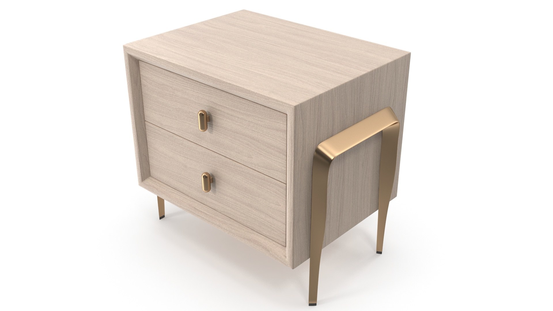 Serge Bedside Table Model - TurboSquid 2314537