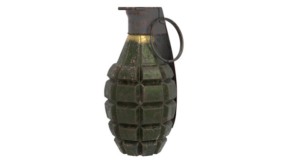 mk2 grenade 3D model