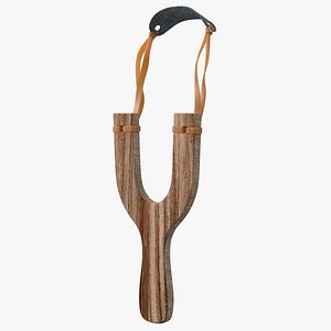 Slingshot Catapult Dark Wood