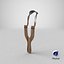 Slingshot Catapult Dark Wood