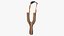 Slingshot Catapult Dark Wood