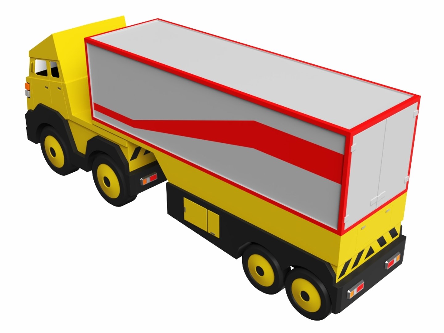 Toy Trailer Model TurboSquid 1392229