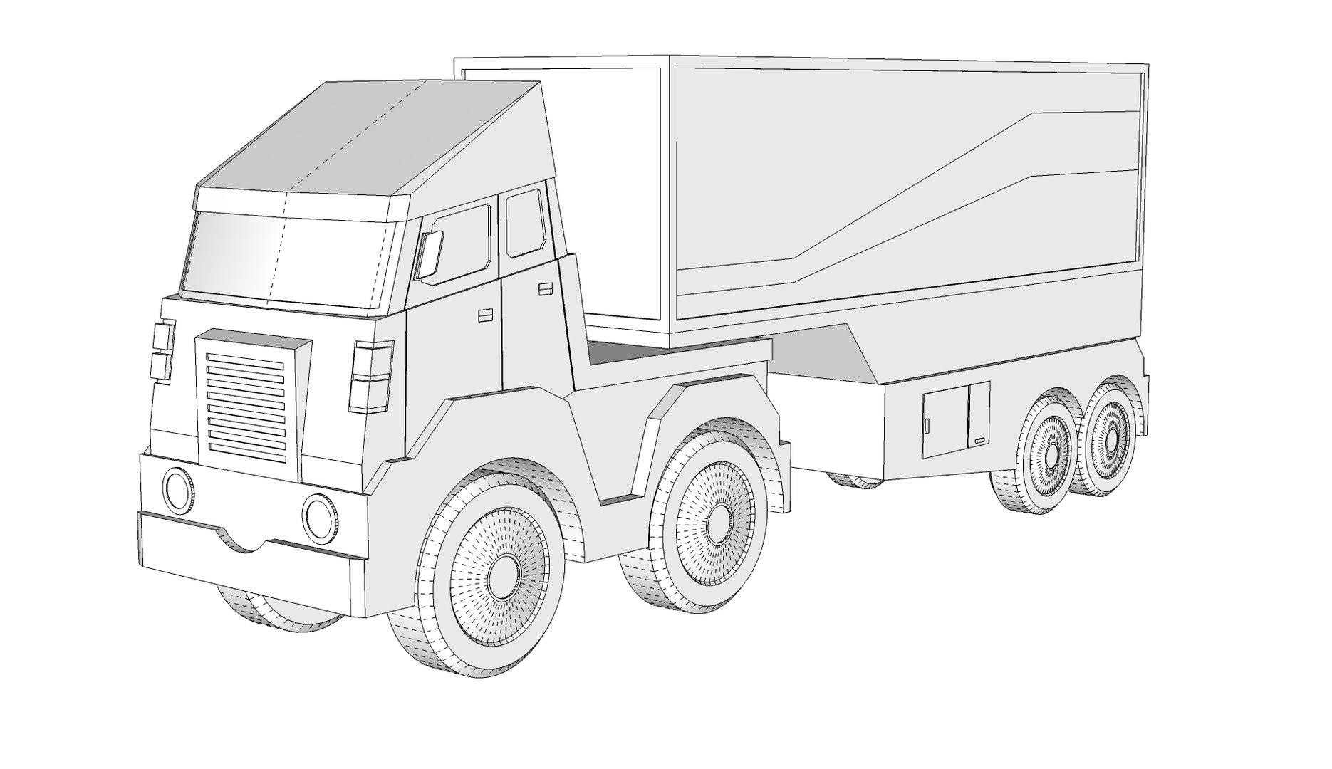 Toy Trailer Model TurboSquid 1392229