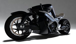 3d model ostoure motorcycle moto