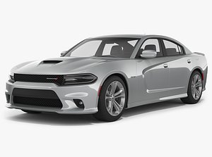 3D Dodge Charger RT 2022 model