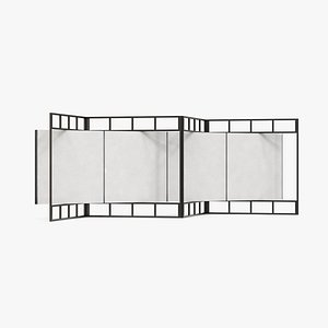 exhibition interior 3D