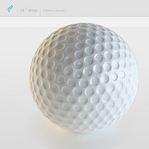3d golf model