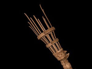 torch 3d model