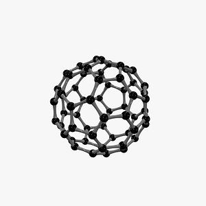 3D Buckyball Molecule