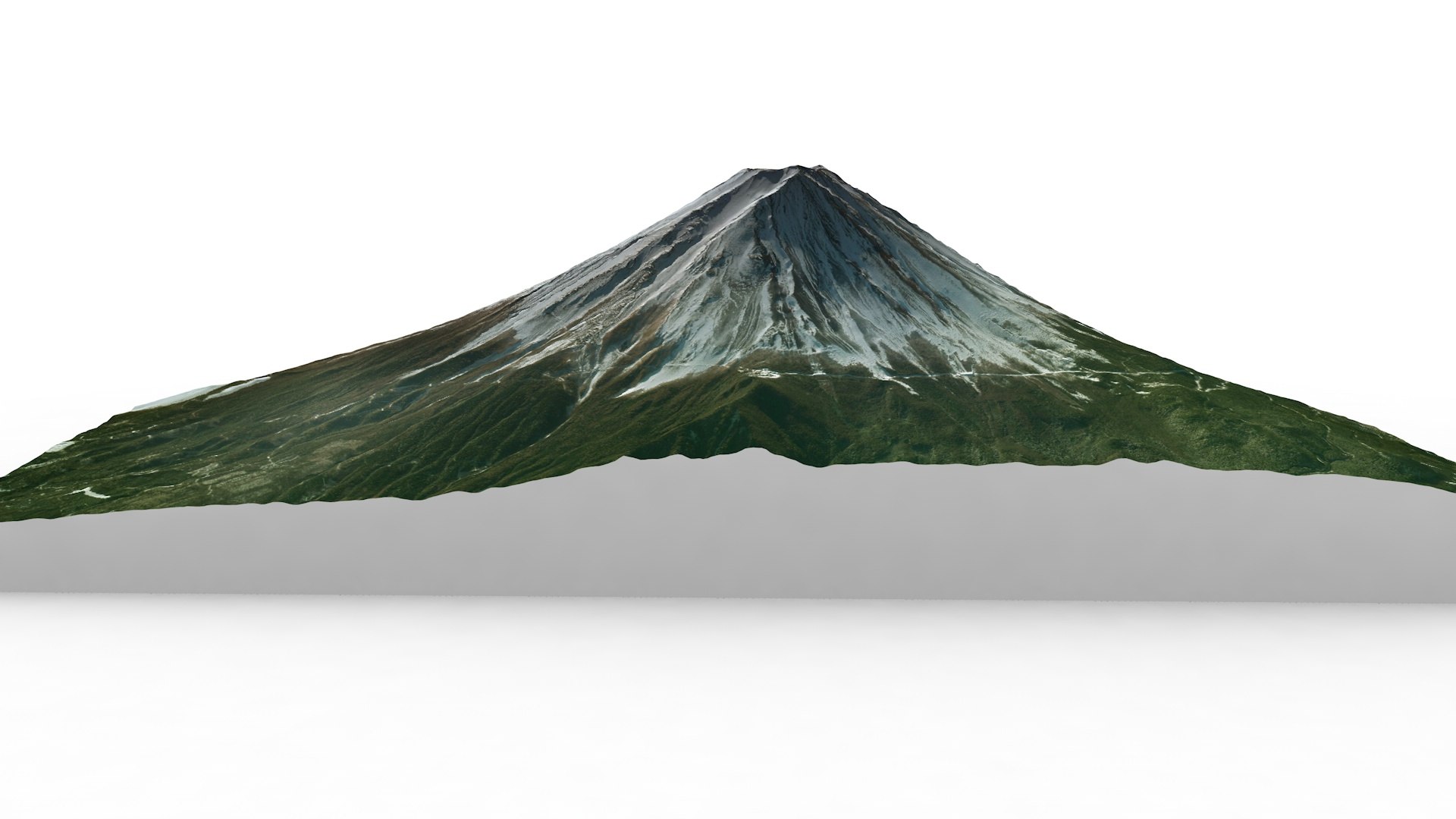 Free 3D Mount Fuji - TurboSquid 1992913