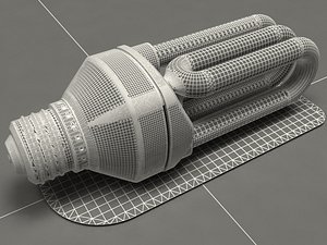3d bulb cf efficient