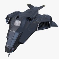 Sci-fi Spaceship Dropship