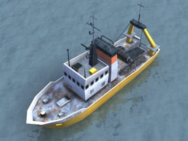 modelo 3d RT Trawler-FD233 Max - TurboSquid 275588