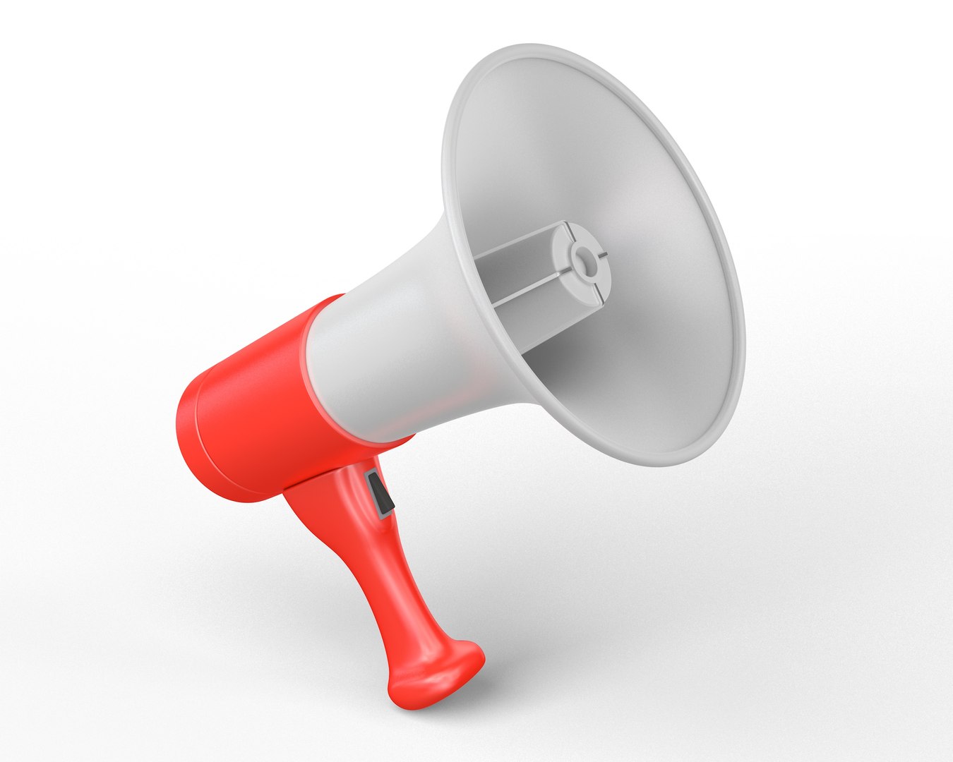 Megaphone 3D Model - TurboSquid 2166337