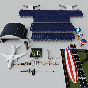 Airport Mega Collection Pack model