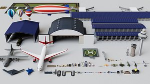 Airport Mega Collection Pack model