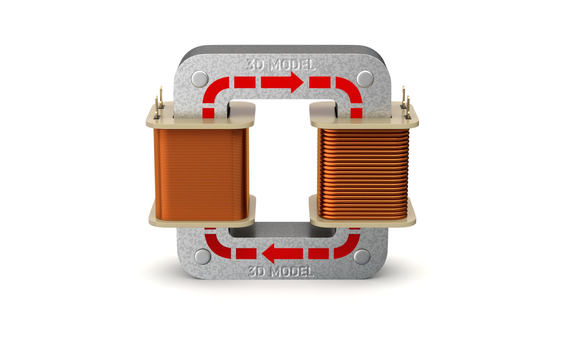 Core Type Transformer For Education 3D Model - TurboSquid 2283613
