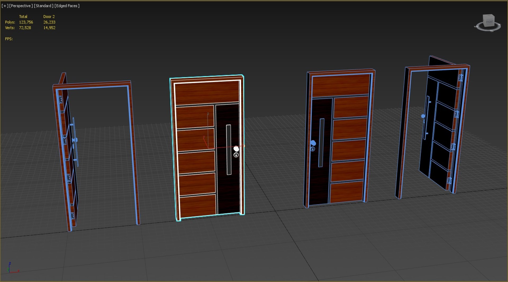3D Door Design 72 - TurboSquid 2213941