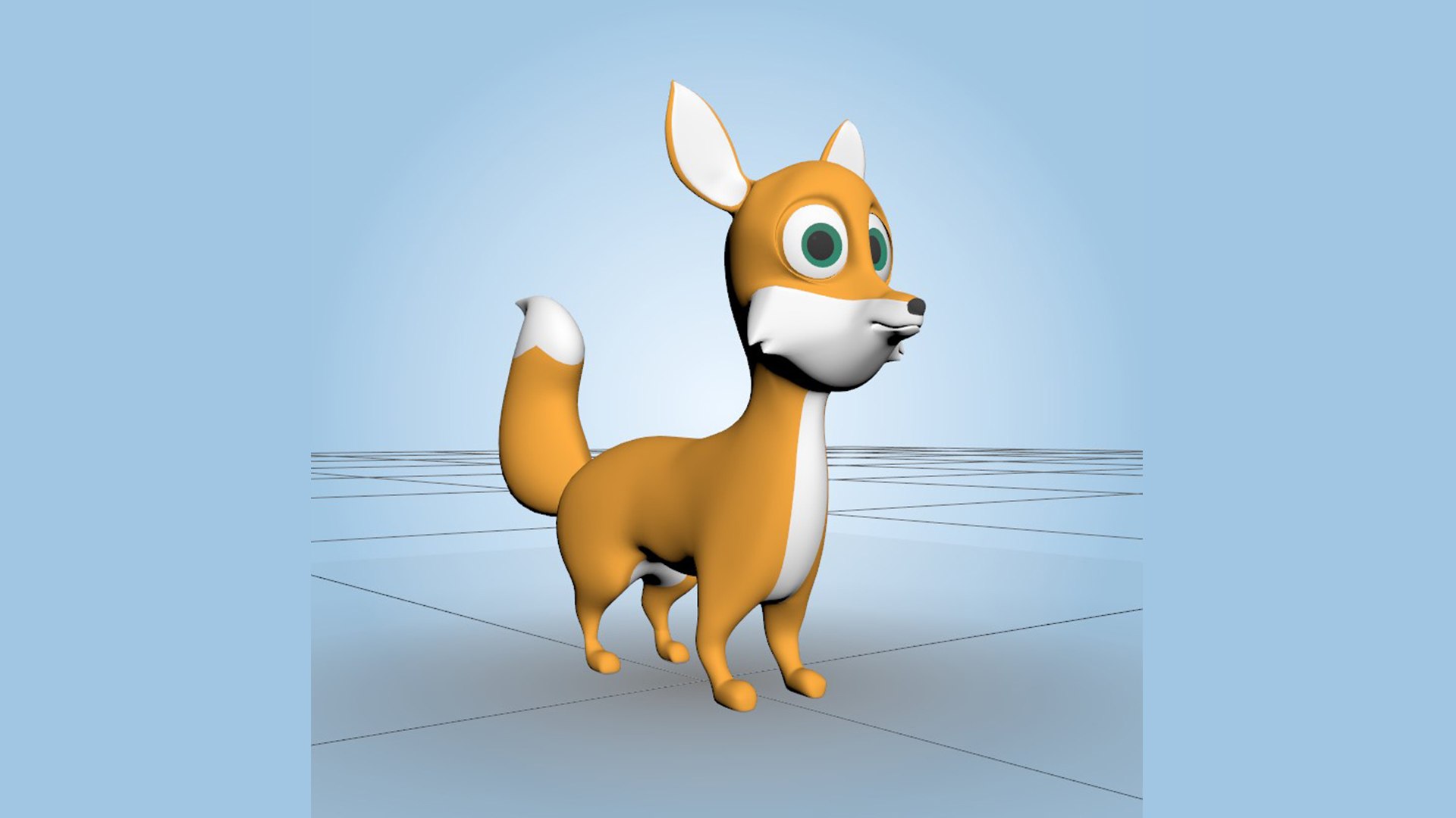 Baby Fox Model - TurboSquid 2098703