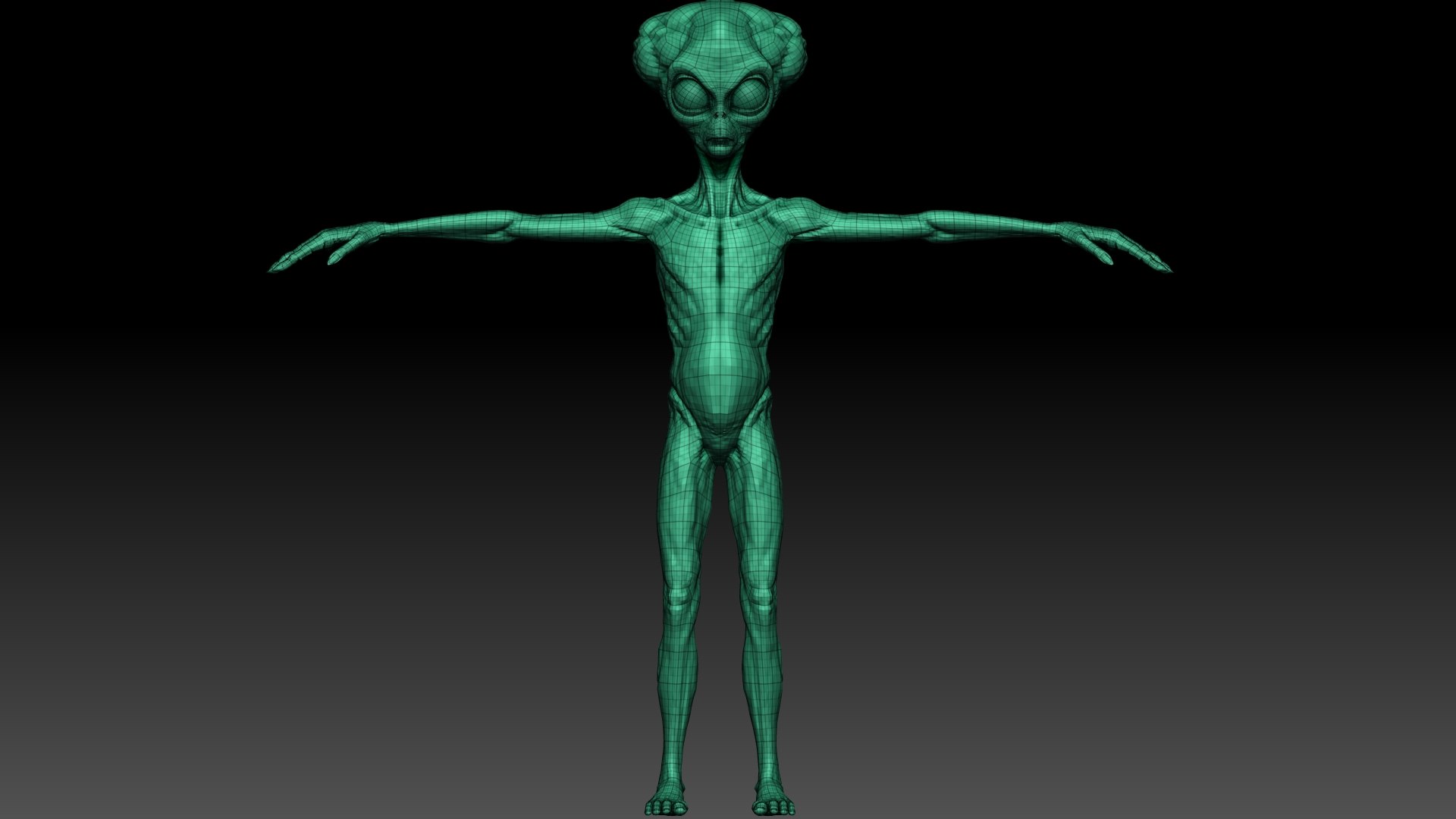 Devil Head Alien 3D - TurboSquid 2220376