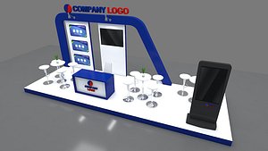 booth exhibit 3D