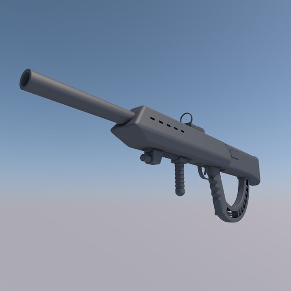 Modelo D Concepto De Arma TurboSquid