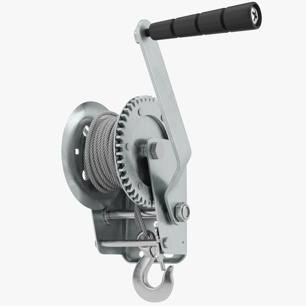 3D Manual Winch