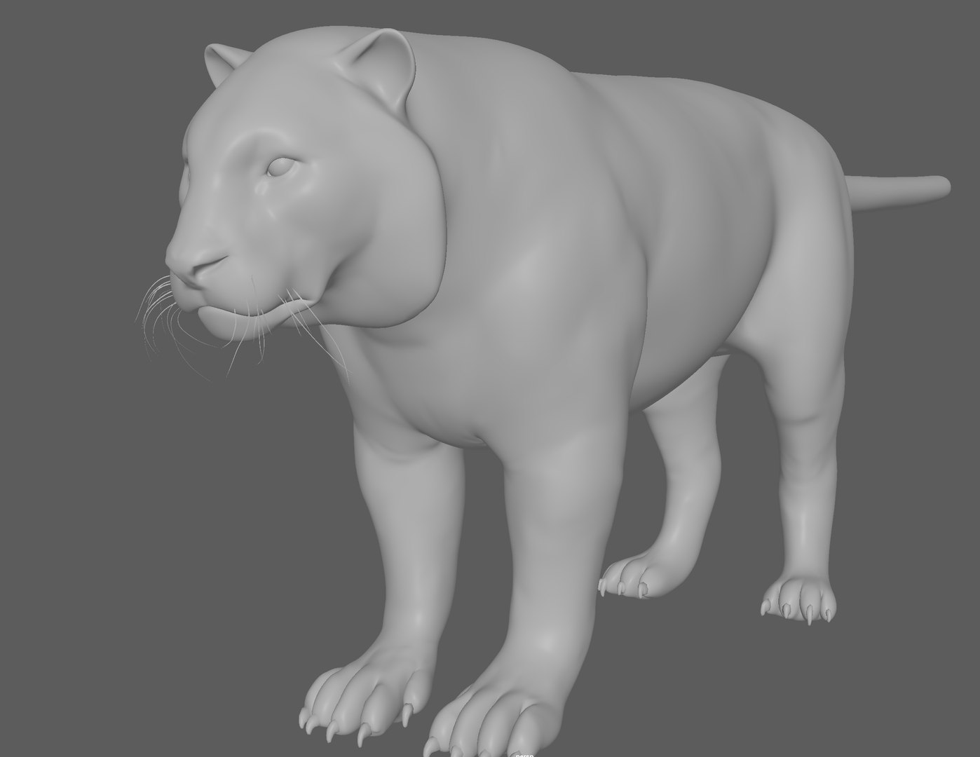 White Tiger Model - TurboSquid 1832184