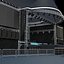 3D concert stage details