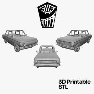 ZAZ 966-968 printable 3D