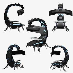 3D Modern Futuristic Seat