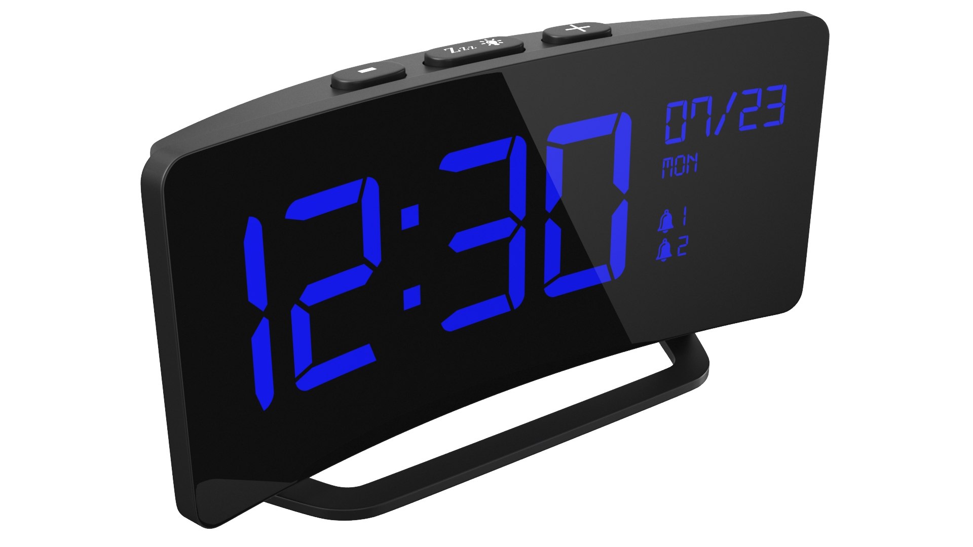 3D real alarm clock model - TurboSquid 1619113