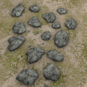 LowPolyRocks & Texture Pack